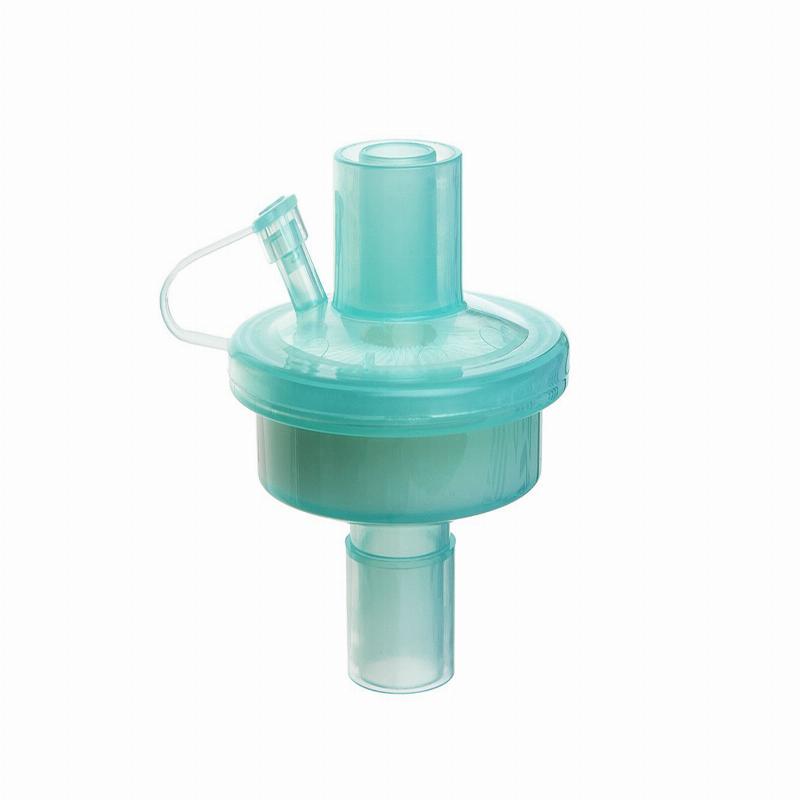 Фільтр дихальний вірусо-бактеріальний MEDICARE, електростатичний з портом, для дорослих, прямий